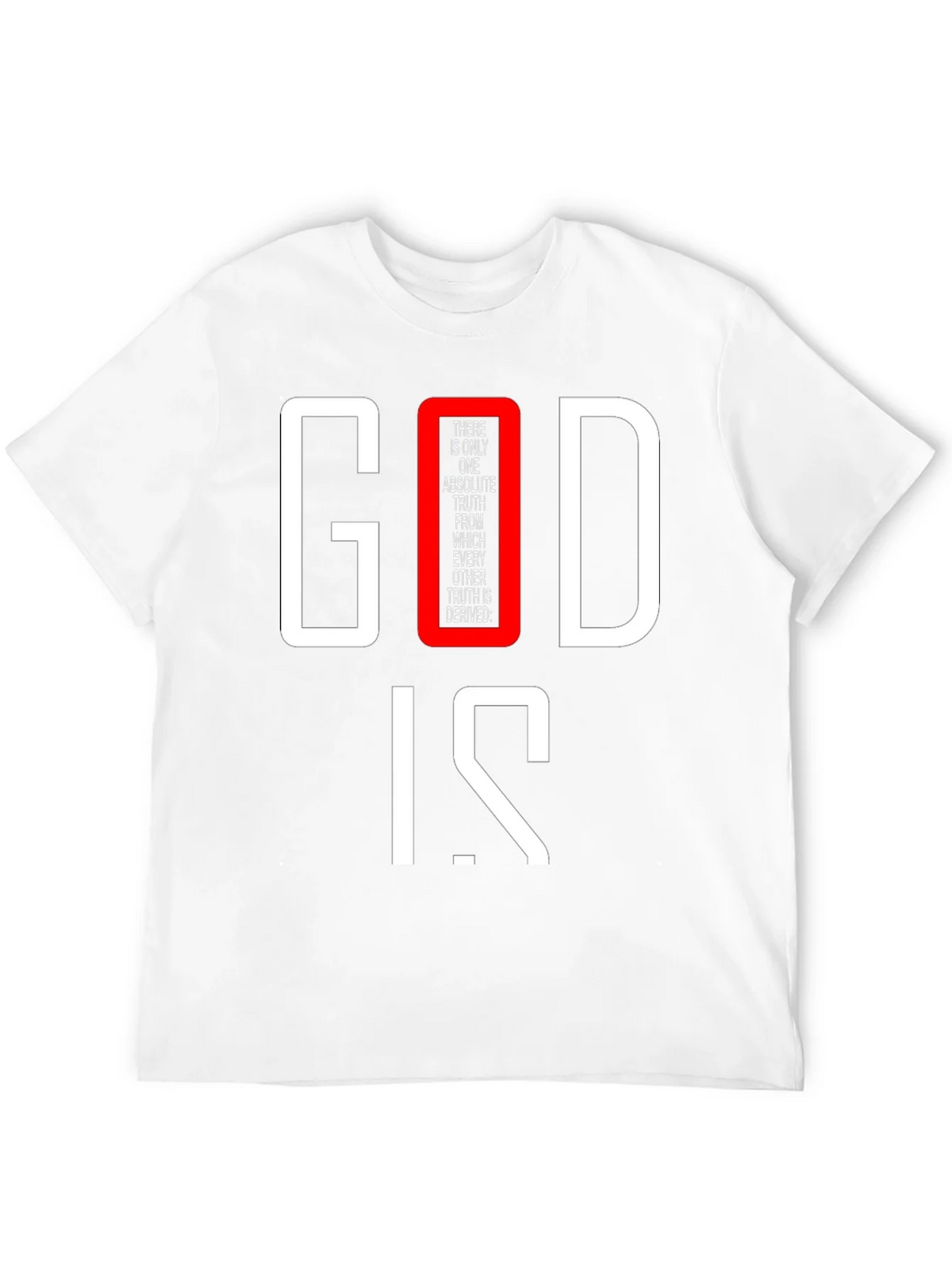 God Is Truth T-Shirt - Christian Religious Apparel product image 3
