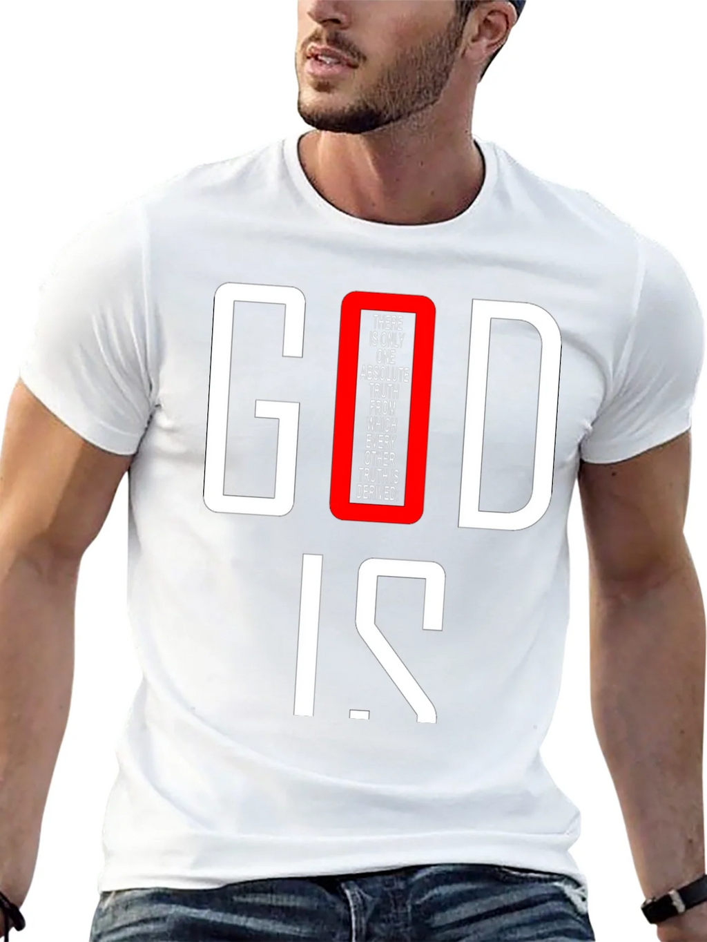 God Is Truth T-Shirt - Christian Religious Apparel product image 4