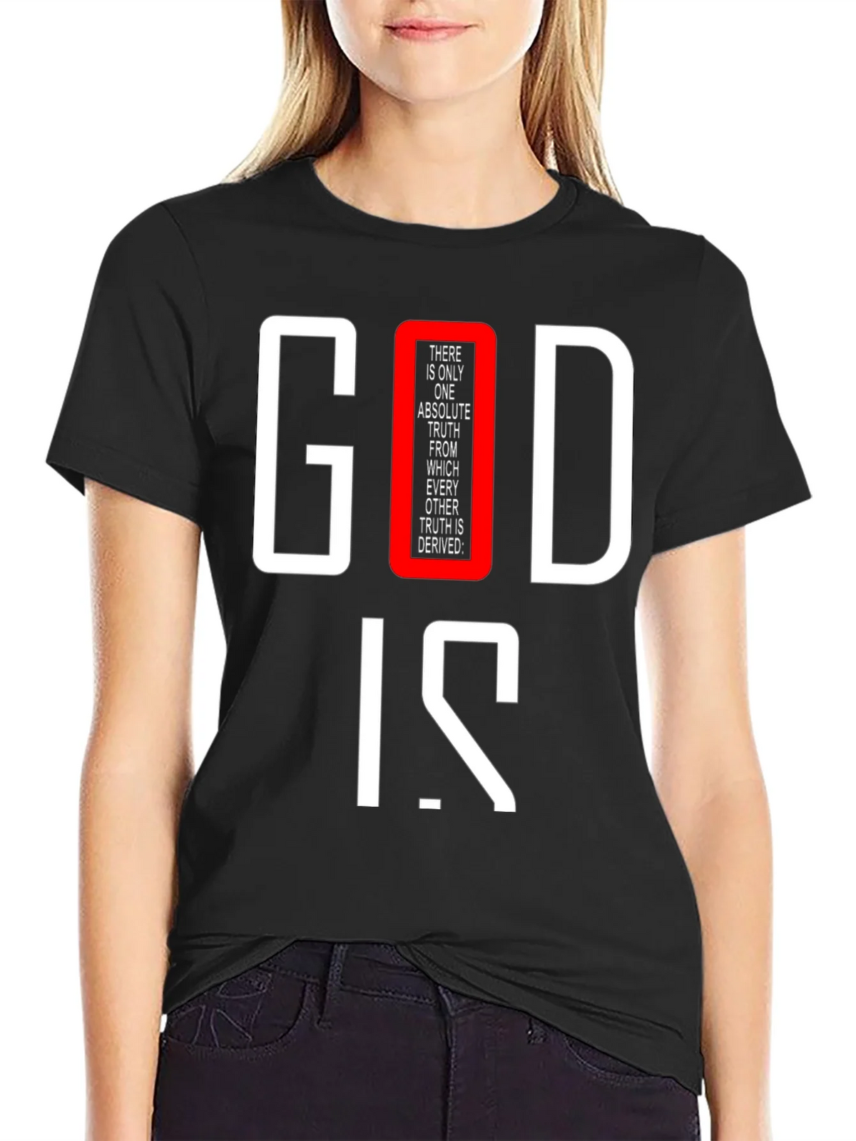 God Is Truth T-Shirt - Christian Religious Apparel product image 5