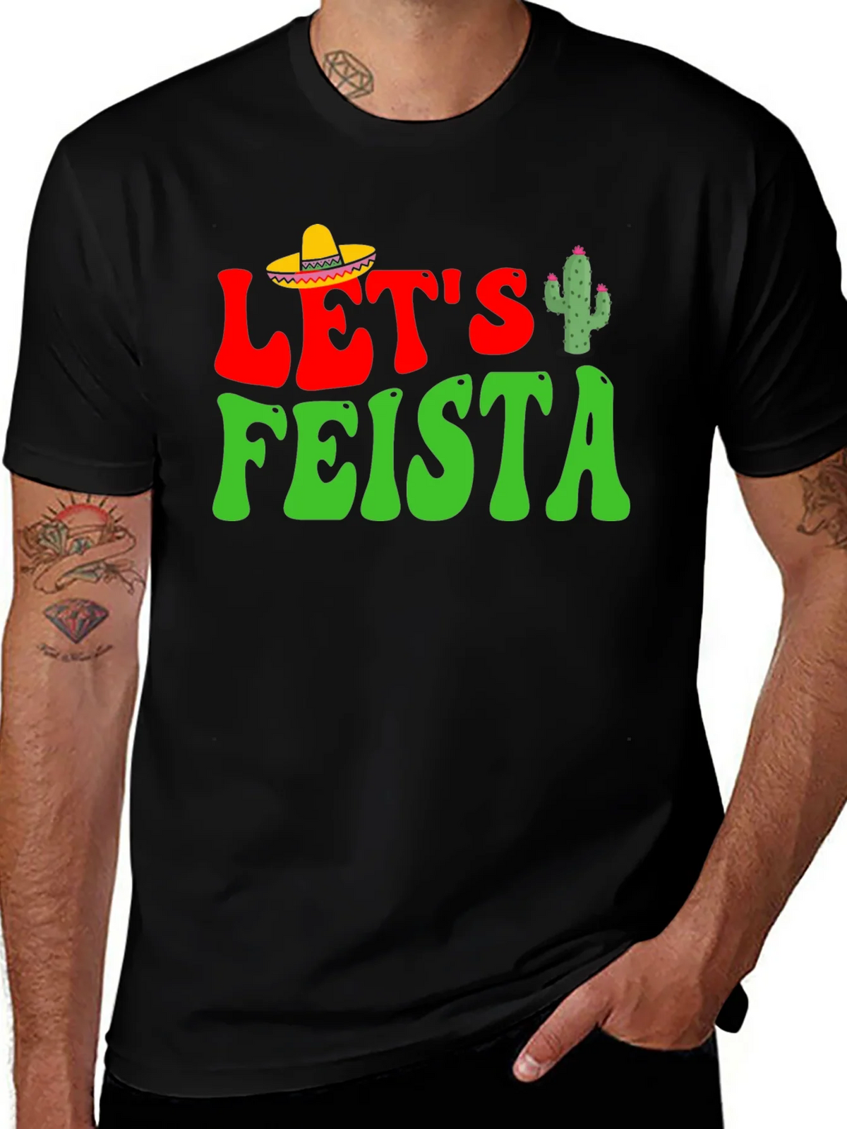 Lets Feista Graphic T-Shirt product image 1