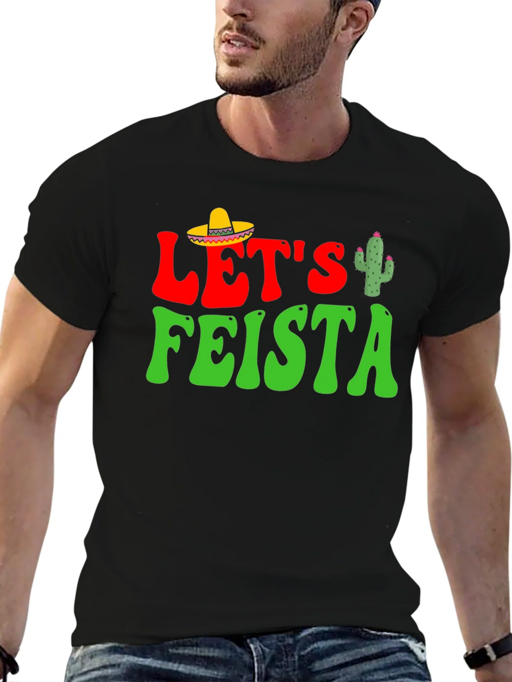 Lets Feista Graphic T-Shirt product image 9