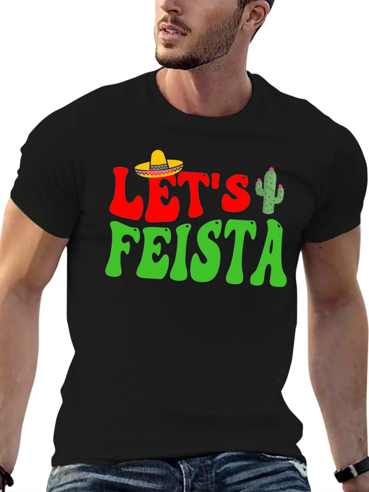 Lets Feista Graphic T-Shirt product image 9