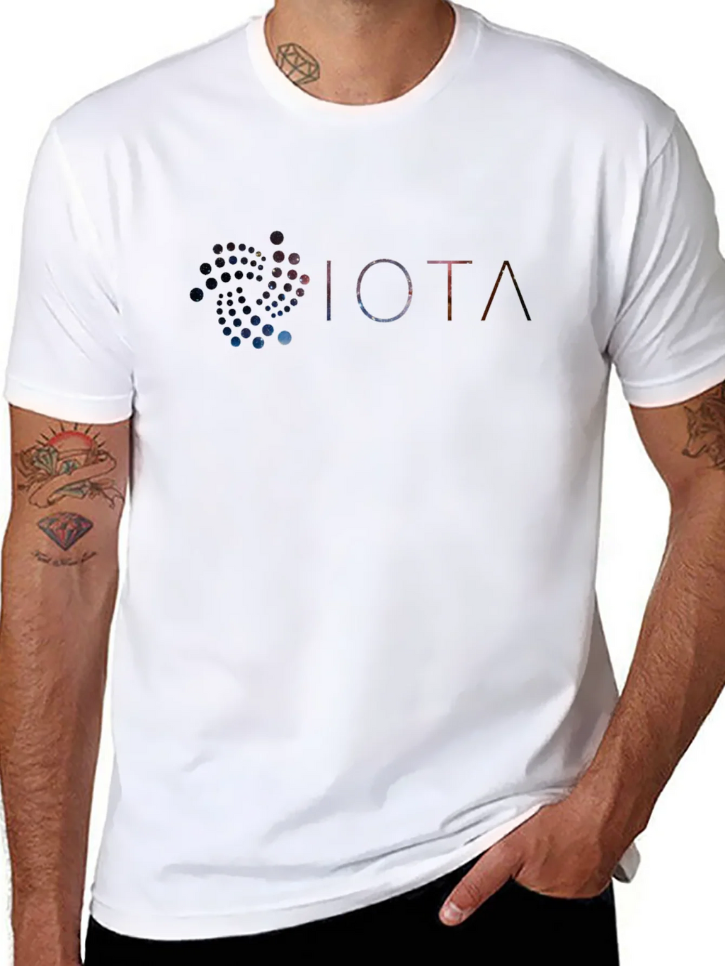 IOTA Graphic T-Shirt - Black Cotton Tee product image 10