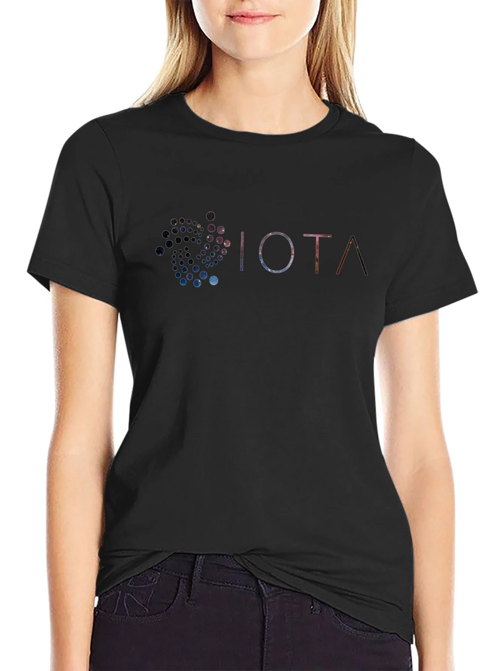 IOTA Graphic T-Shirt - Black Cotton Tee product image 5