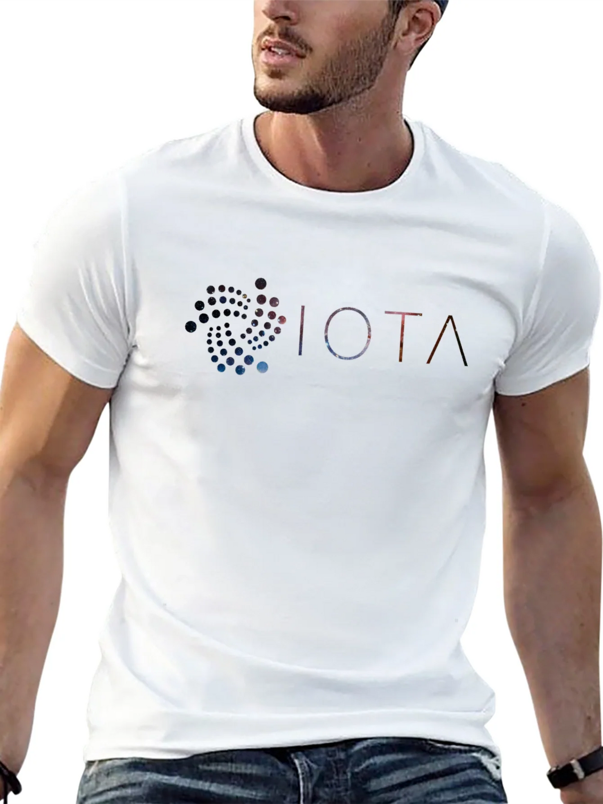 IOTA Graphic T-Shirt - Black Cotton Tee product image 4