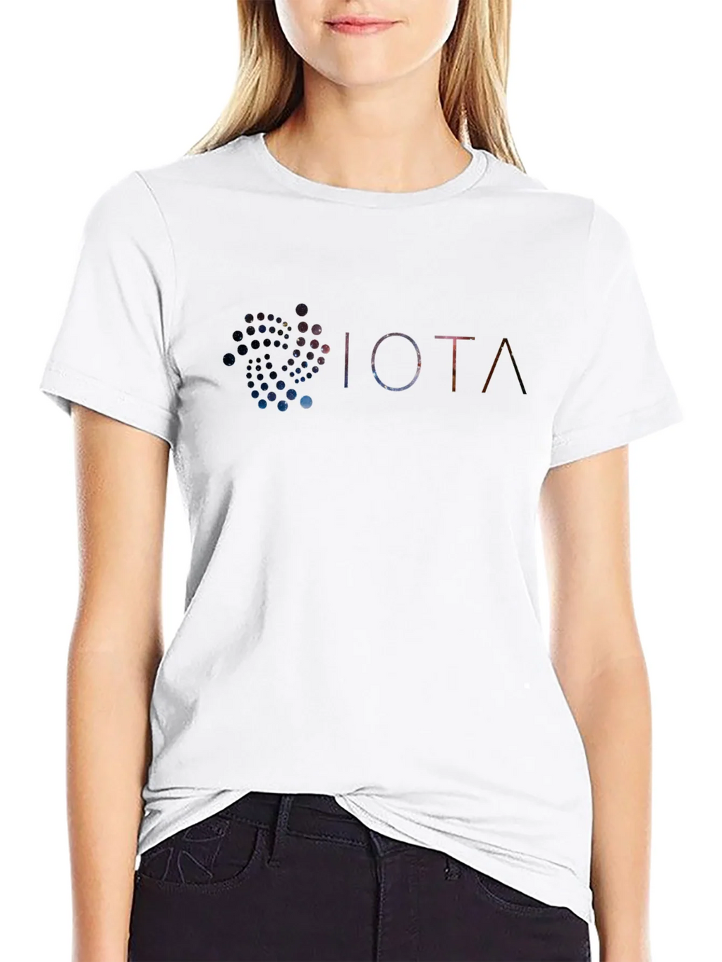 IOTA Graphic T-Shirt - Black Cotton Tee product image 11