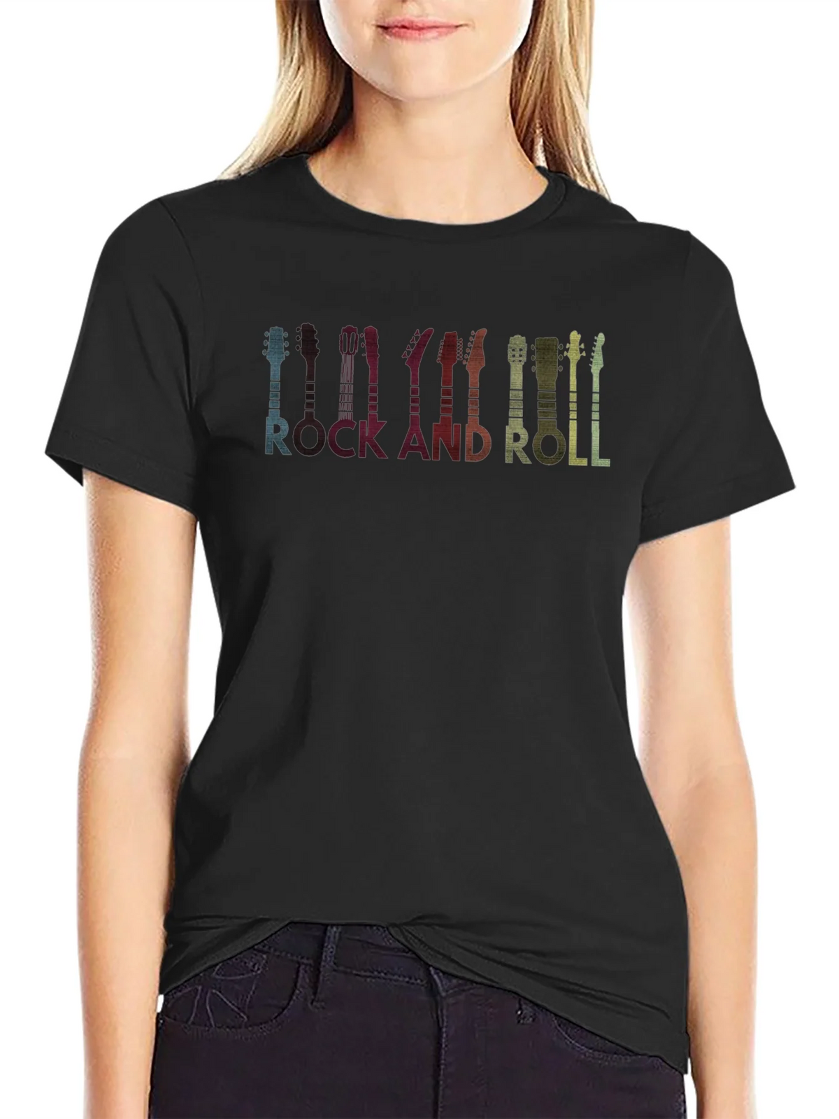 Rock and Roll Guitar T-Shirt product image 5