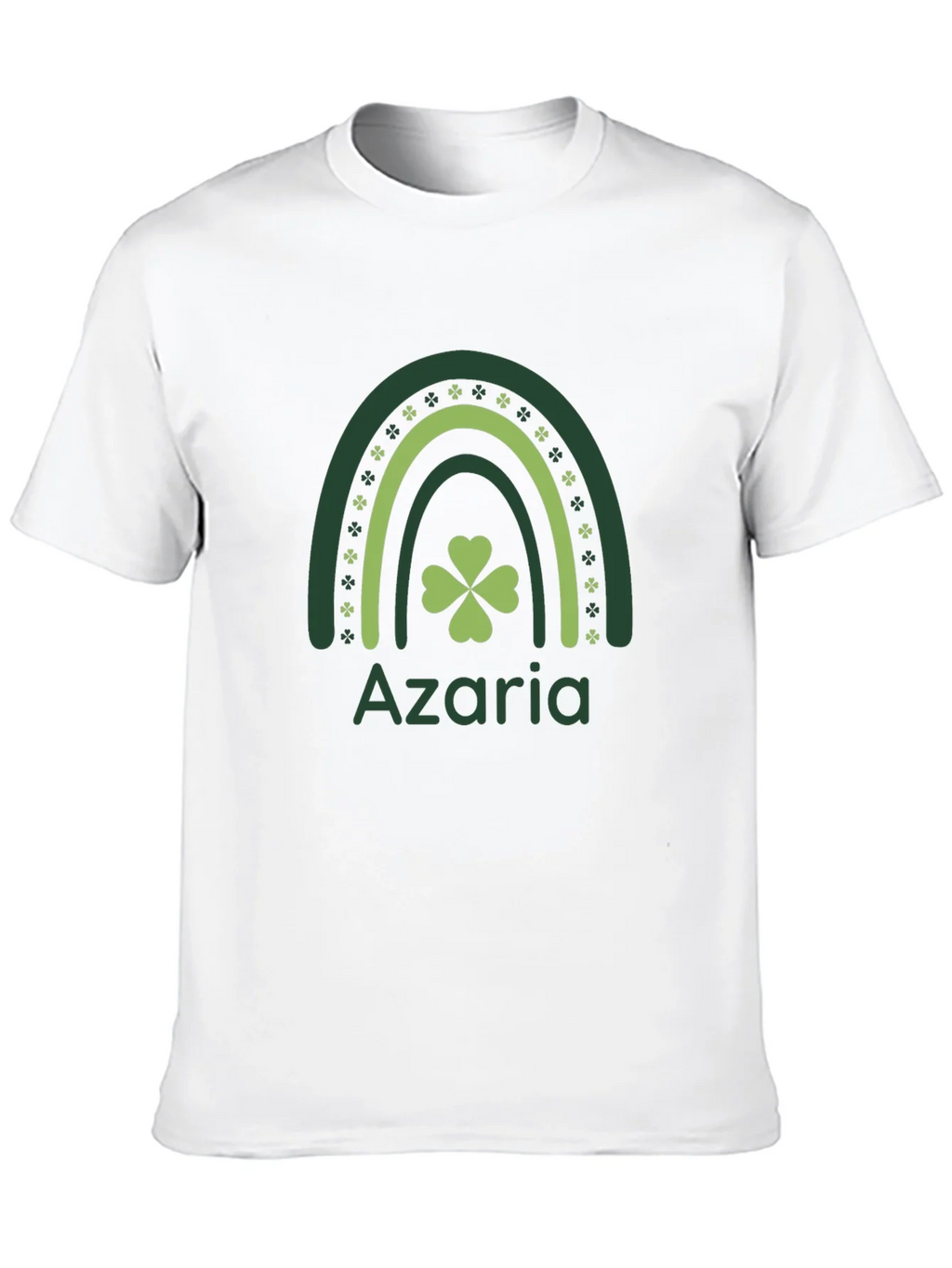 Azaria Shamrock Rainbow St. Patricks Day T-Shirt product image 12