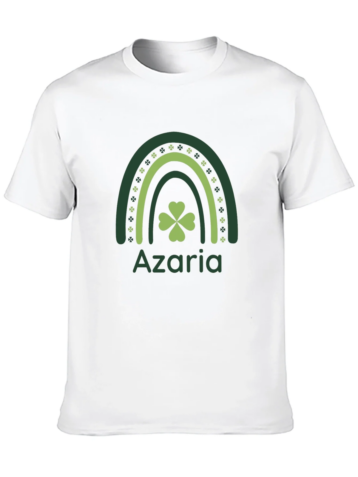 Azaria Shamrock Rainbow St. Patricks Day T-Shirt product image 12