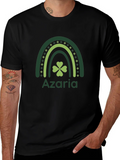 Azaria Shamrock Rainbow St. Patricks Day T-Shirt product image 1