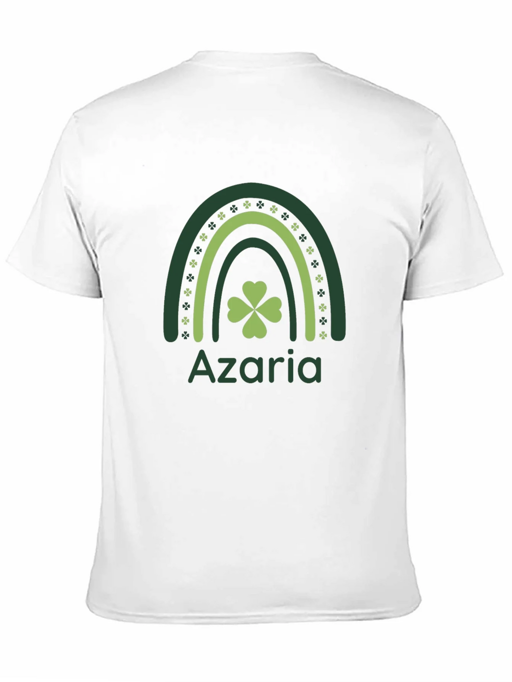 Azaria Shamrock Rainbow St. Patricks Day T-Shirt product image 2
