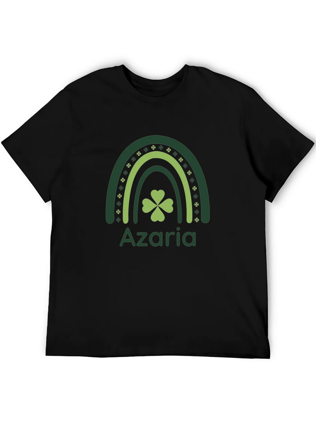 Azaria Shamrock Rainbow St. Patricks Day T-Shirt product image 8