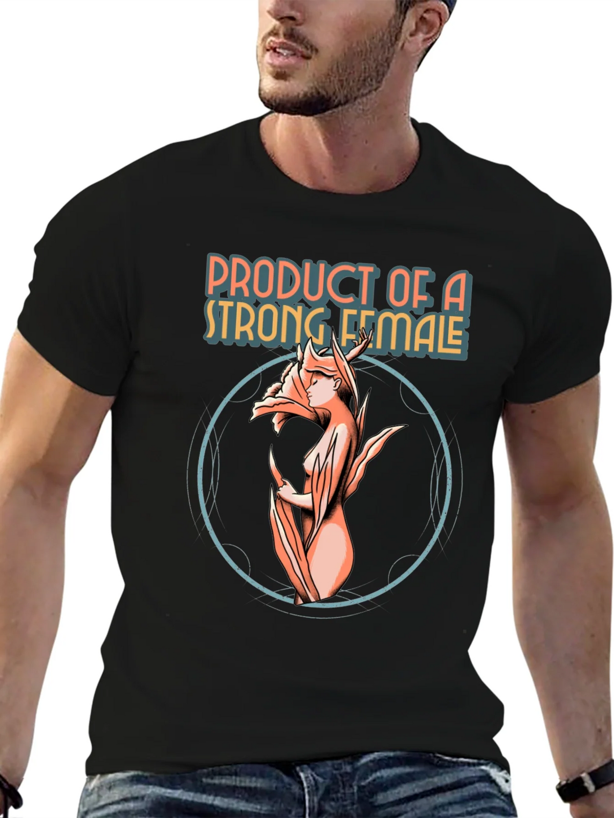 Strong Female Graphic Tee - Unique Design product image 9