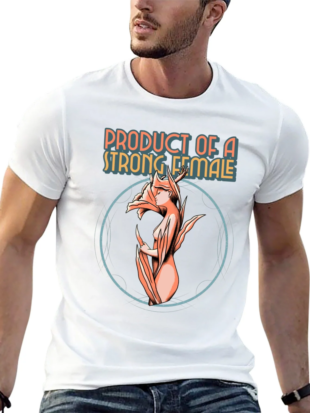 Strong Female Graphic Tee - Unique Design product image 4