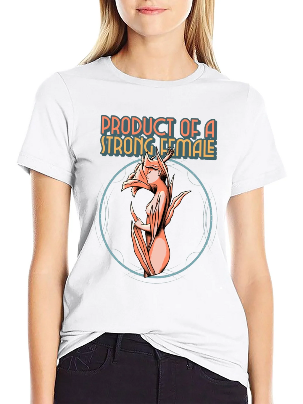 Strong Female Graphic Tee - Unique Design product image 11