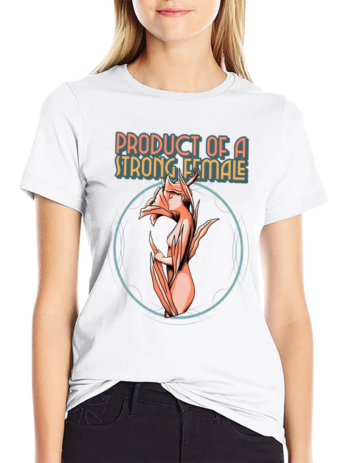 Strong Female Graphic Tee - Unique Design product image 11