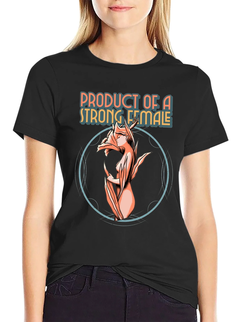 Strong Female Graphic Tee - Unique Design product image 5