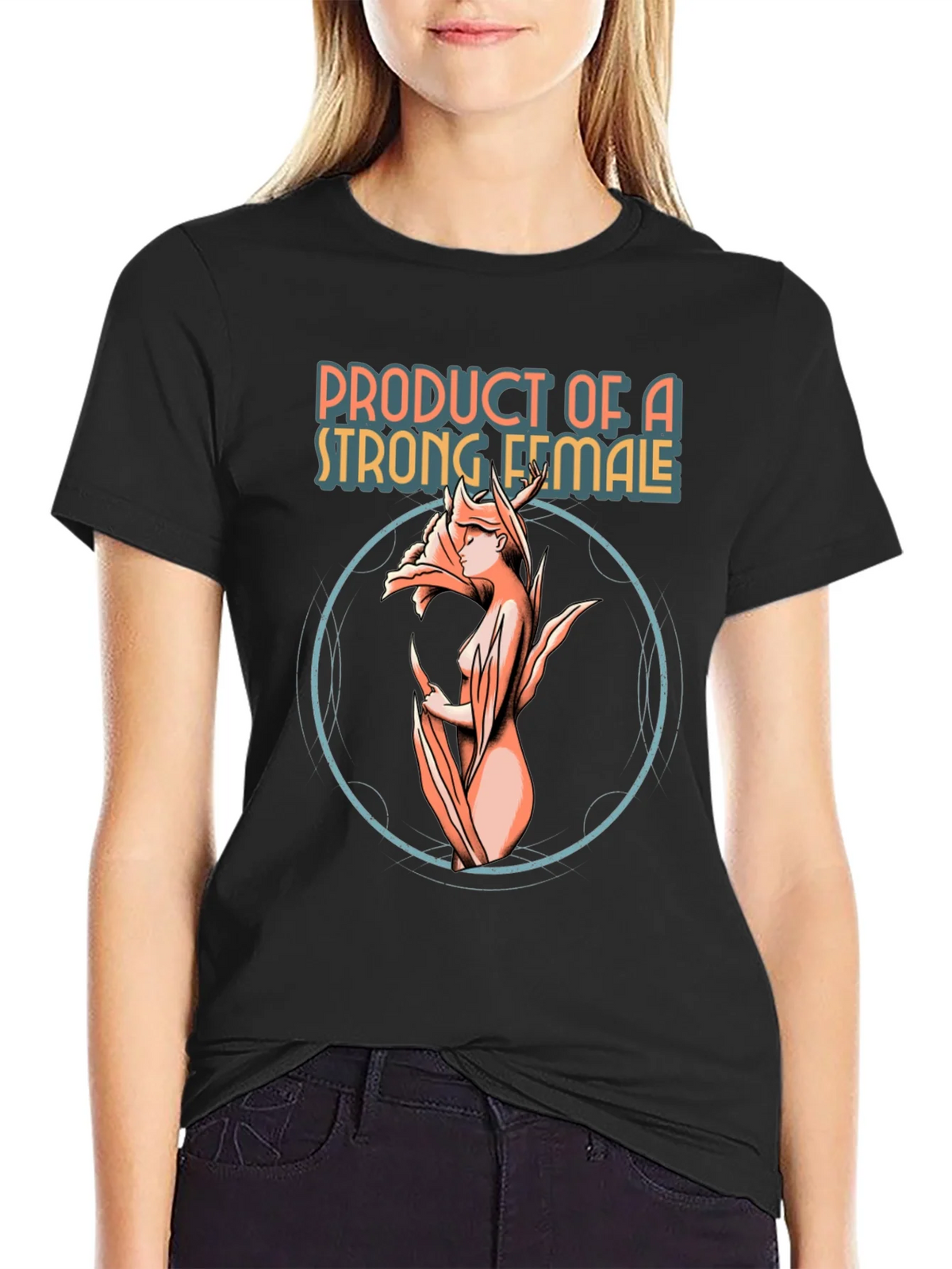 Strong Female Graphic Tee - Unique Design product image 5