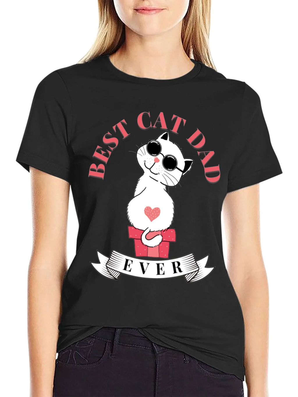 Best Cat Dad Ever T-Shirt product image 5