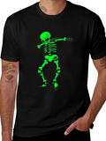Dabbing Skeleton Graphic Tee product image 1
