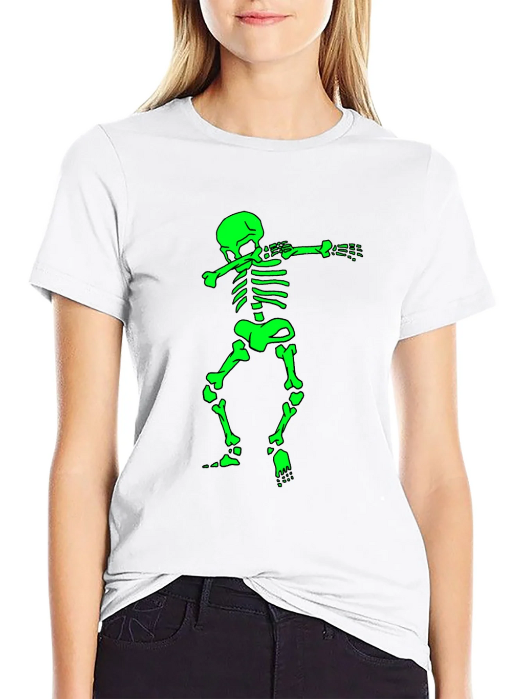Dabbing Skeleton Graphic Tee product image 11