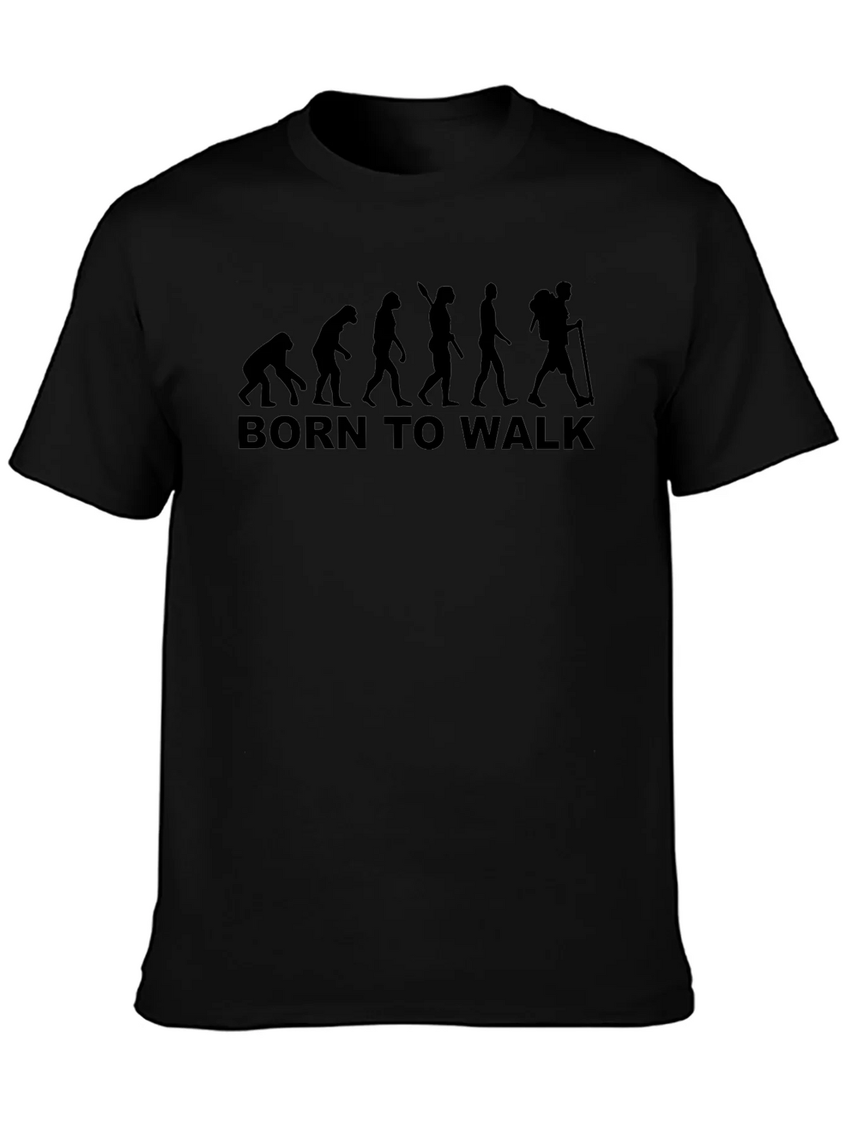 Born To Walk Evolution Graphic T-Shirt product image 6