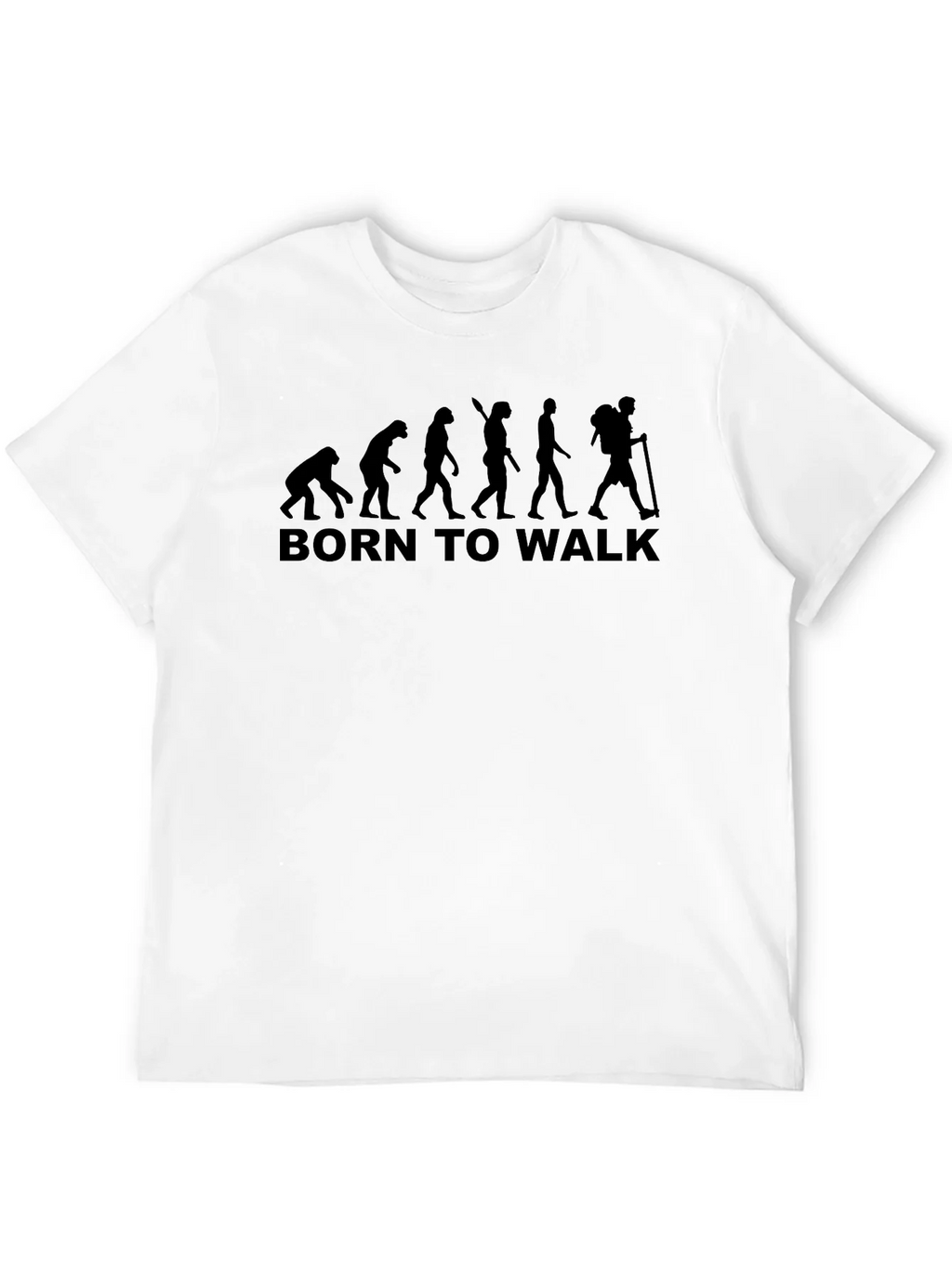 Born To Walk Evolution Graphic T-Shirt product image 3