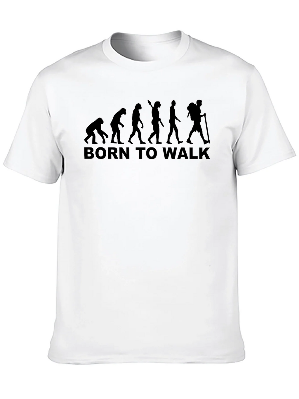 Born To Walk Evolution Graphic T-Shirt product image 12