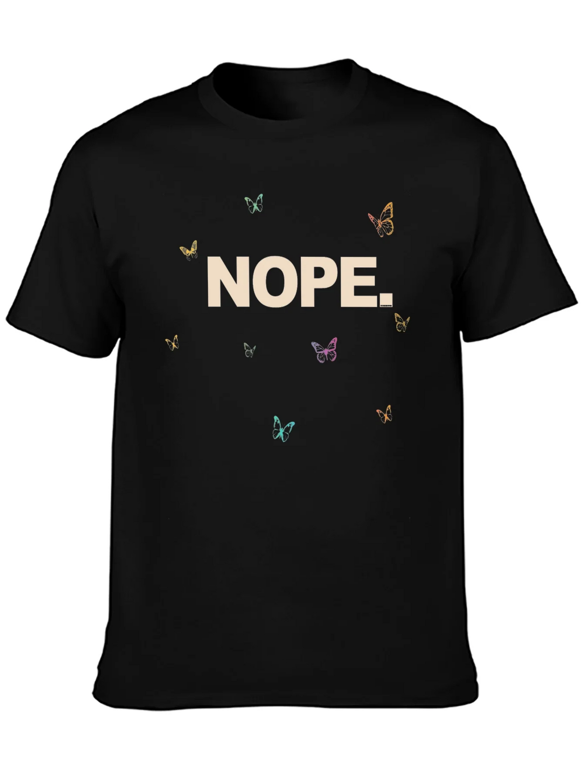 Nope Butterfly Graphic Tee product image 6