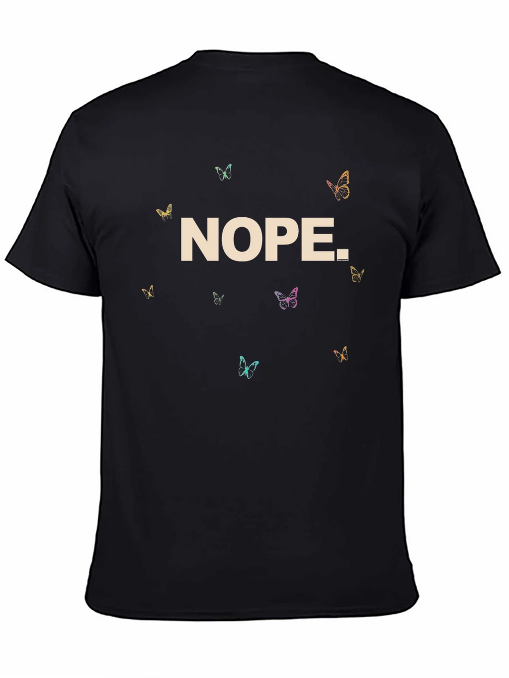 Nope Butterfly Graphic Tee product image 7