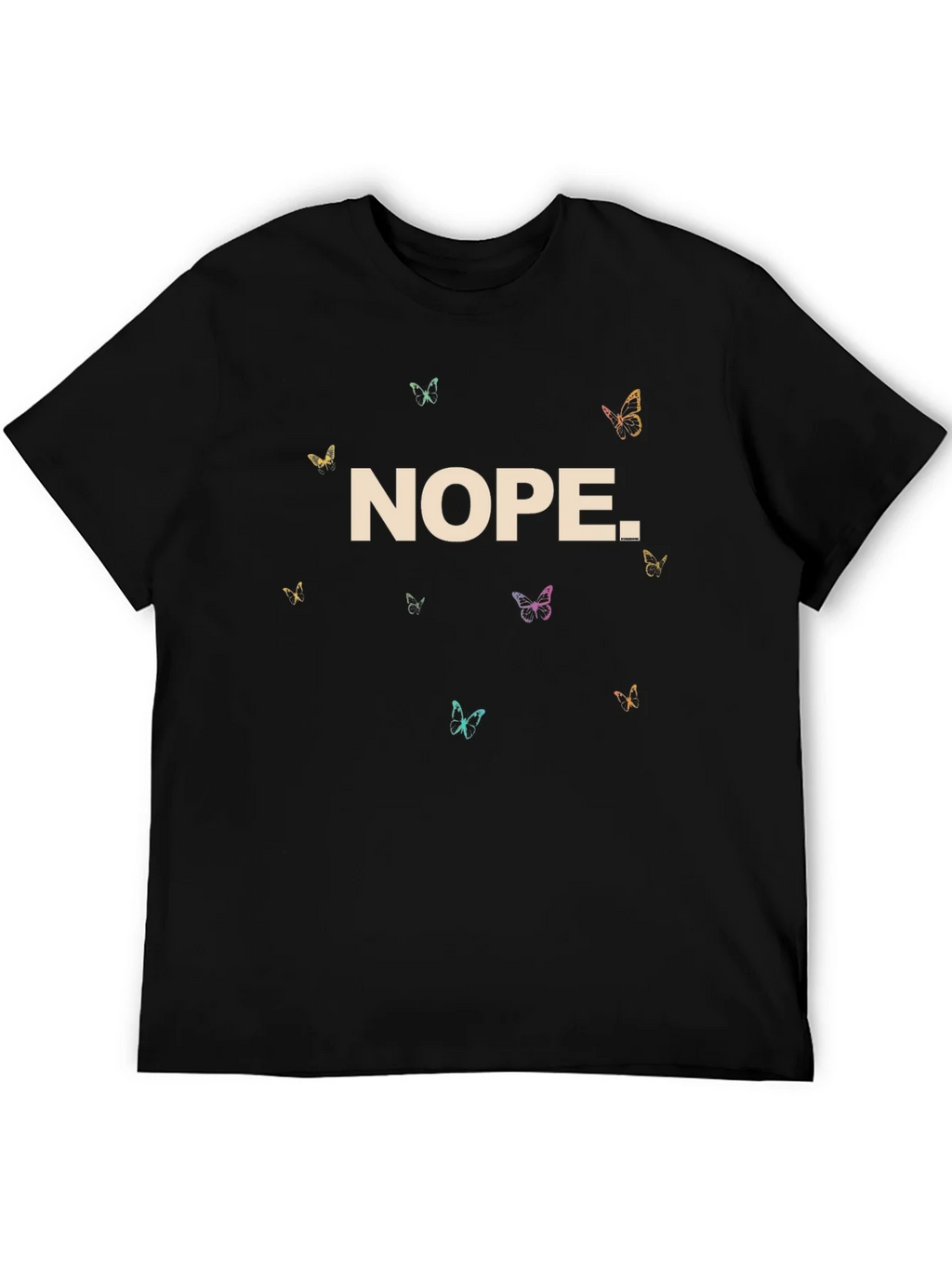 Nope Butterfly Graphic Tee product image 8